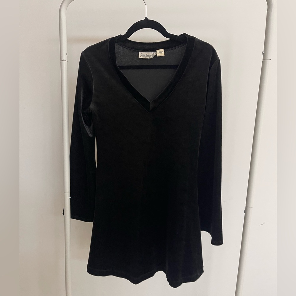 Chic Black Long Sleeve Dress